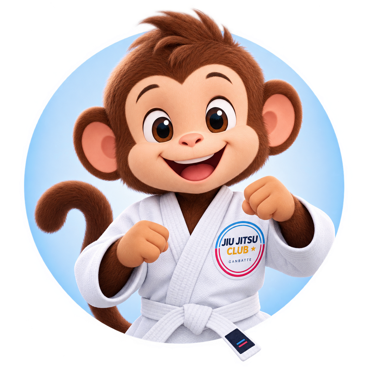 Mascote da turma Saru