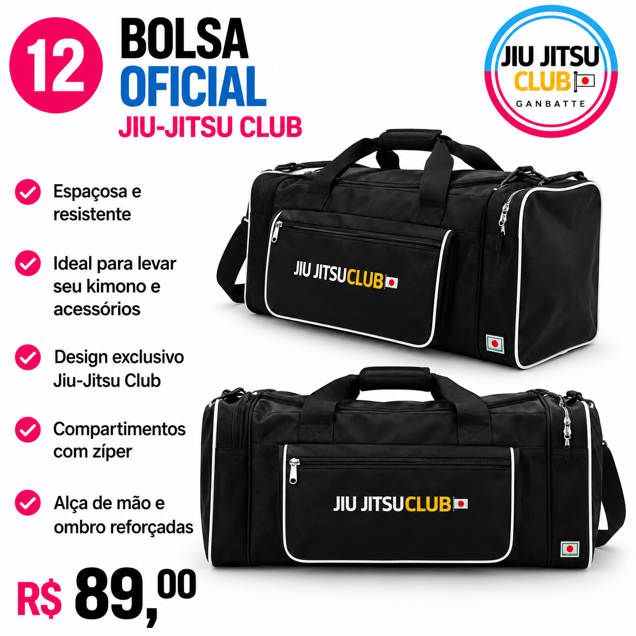 Bolsa Oficial Preta